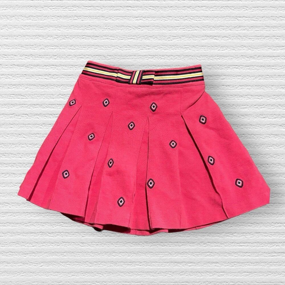 Hartstrings 4 Diamond Embroidered Pink Skort Preppy Sporty